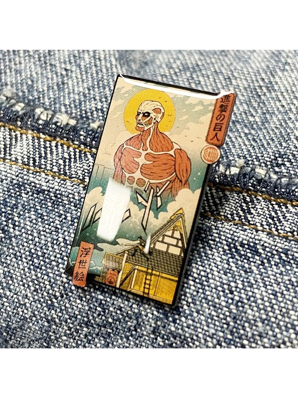 Attack On Titan AOT Titan Enamel Pins 407-1